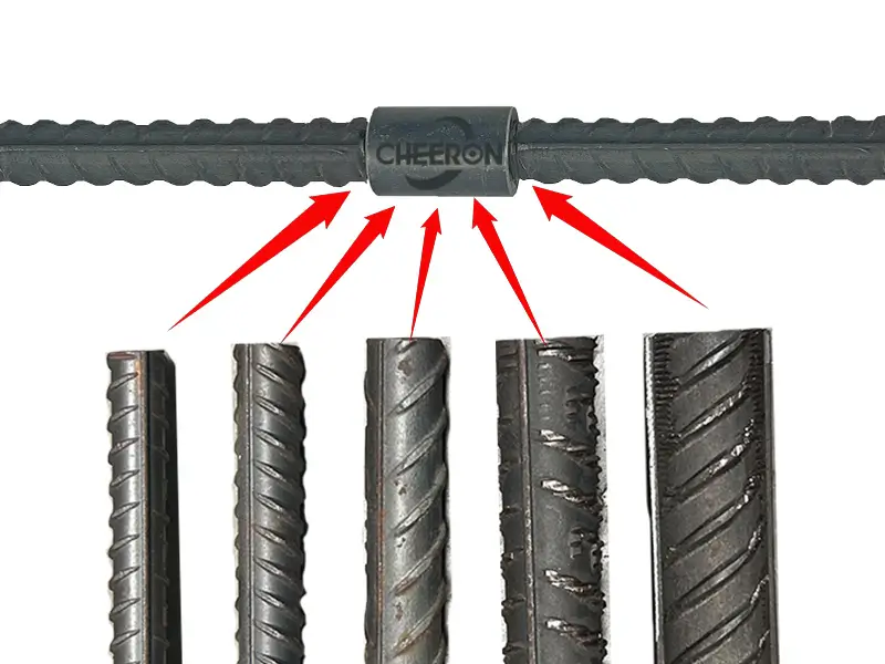 Thông số kỹ thuật thiết kế cho khớp nối cốt thép - Kích thước và Vật liệu
